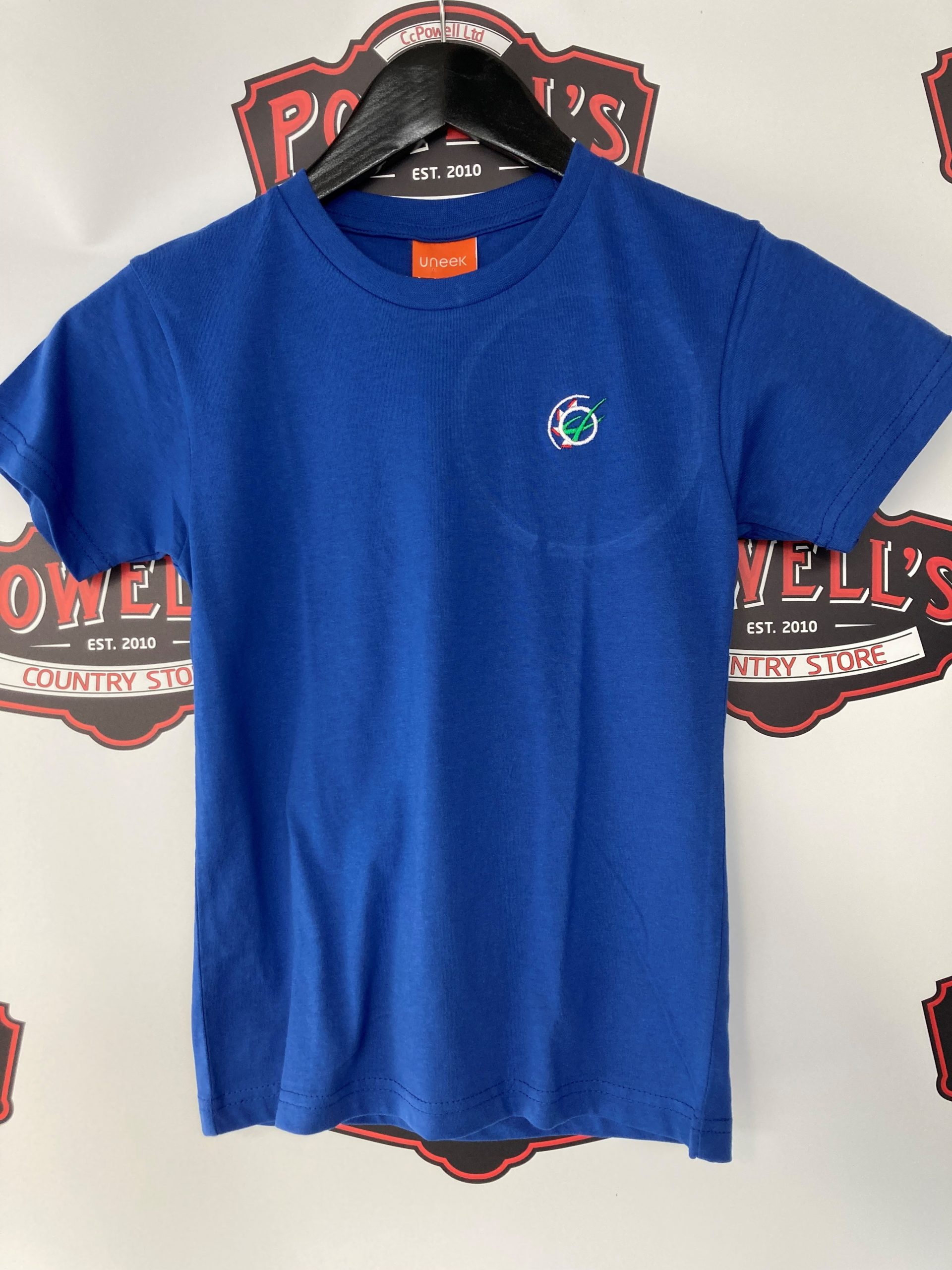 Grassmen Kids Crew Neck T-Shirt Blue – CC Powell Ltd