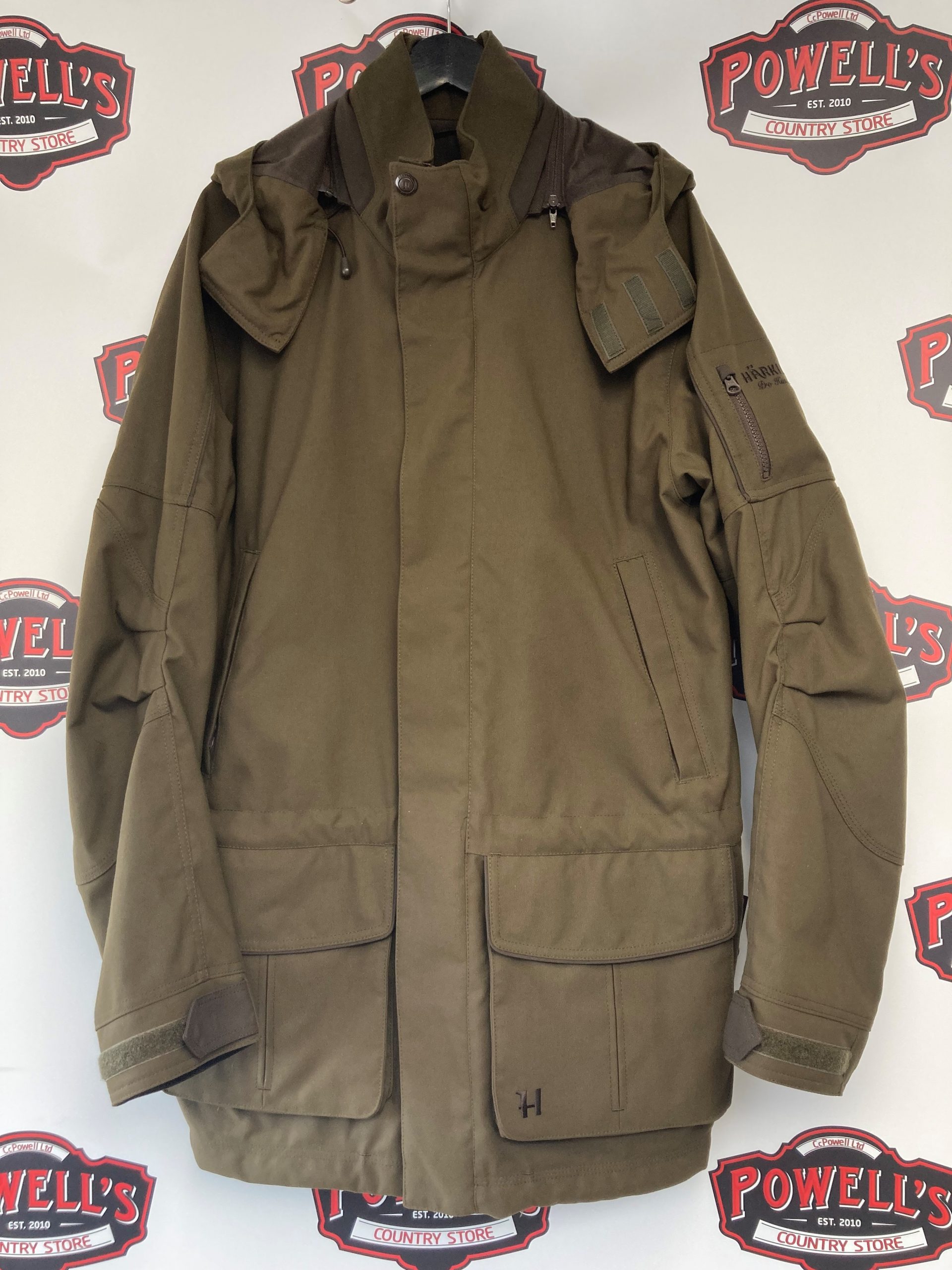 Harkila Mens Pro Hunter Endure Jacket Willow Green CC Powell Ltd