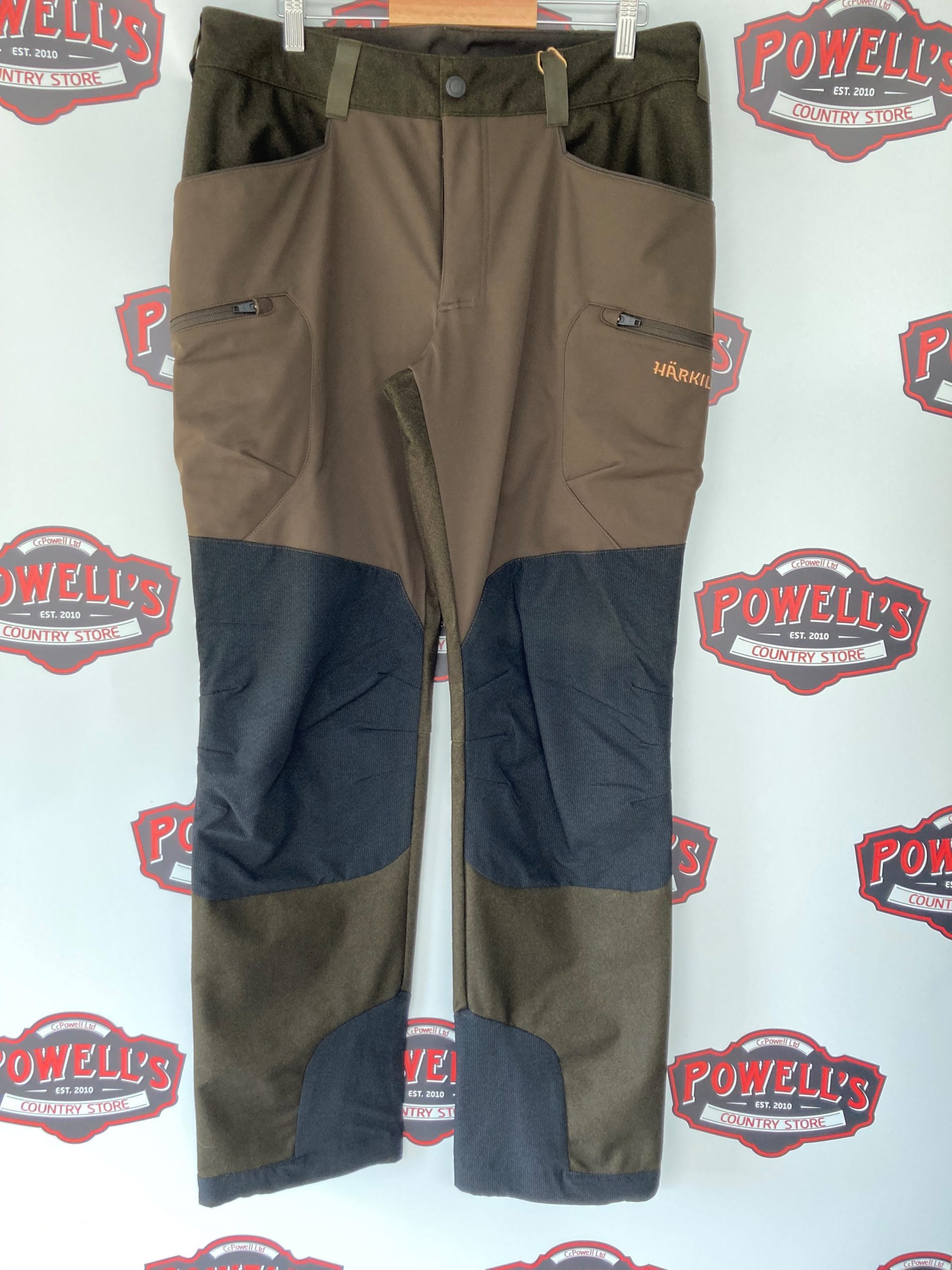 Harkila Mens Moutain Hunter Pro Trousers Hunting Green  CC Powell Ltd
